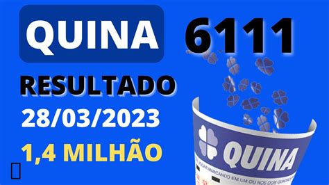 Resultado Quina Concurso Confira A Quina De Hoje Youtube