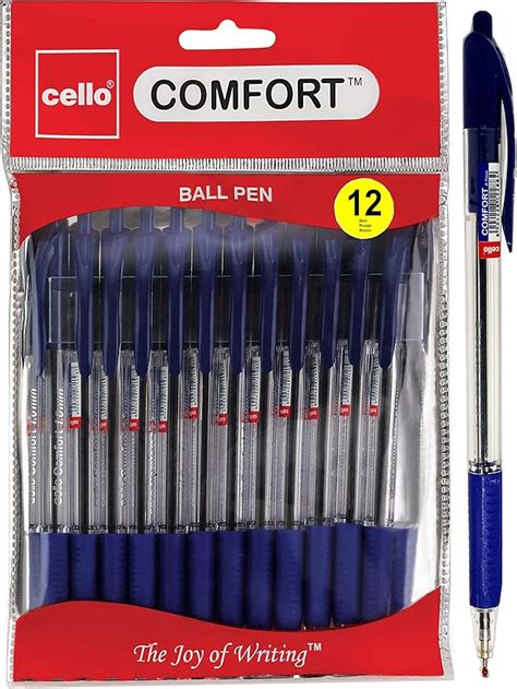 Cello Extra Comfort Grip Ballpoint Pens Medium Point Biros Retractable