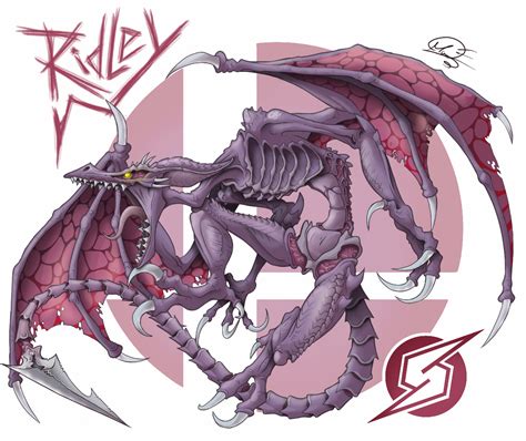 Ridley Super Smash Bros Ultimate By Angodrag0n On Deviantart