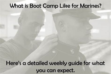 What Marine Corps Boot Camp Is Really Like With Videos Marine Corps