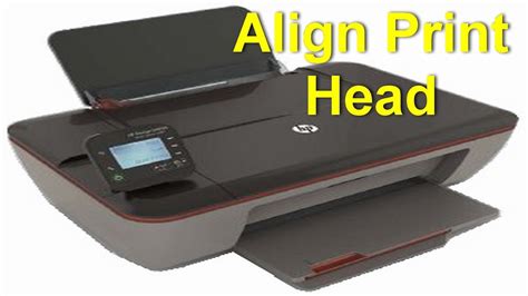 HP Deskjet Ink Advantage 3515 - Align Print Head - Preview - YouTube