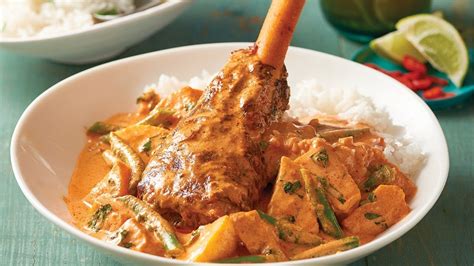 Thai Red Curry Lamb Shanks Recipe