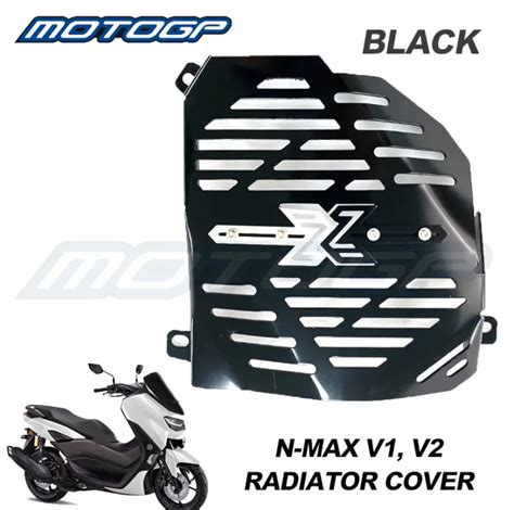 M Power Cod 1 Pc Alloy Radiator Cover For Yamaha Nmax V1 V2 2020 2021 And Aerox 155 Motorcycle