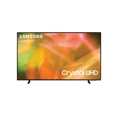 Samsung 43 Inches Crystal UHD Smart TV UA43AU8100 Silver 1 Year