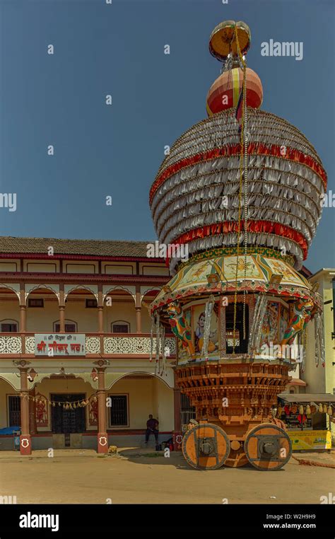 Jan Wooden Rath Chariot Shree Shiroor Mutt Udupi Karnataka