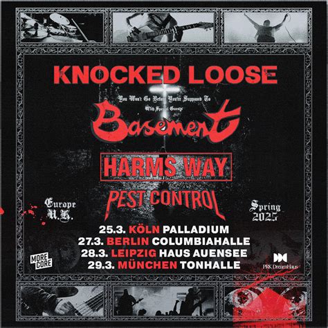 Knocked Loose Tour 2025 Tickets Auf MoreCore De Sichern