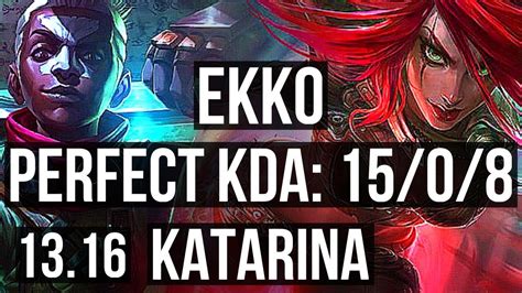 Ekko Vs Kata Mid Quadra M Mastery Legendary