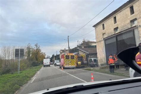 Gironde Caudrot 6 blessés dont un grave dans un accident impliquant