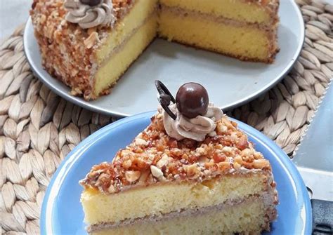 Resep Mocca Nougat Cake Oleh Suci Aulia Muslimah Cookpad