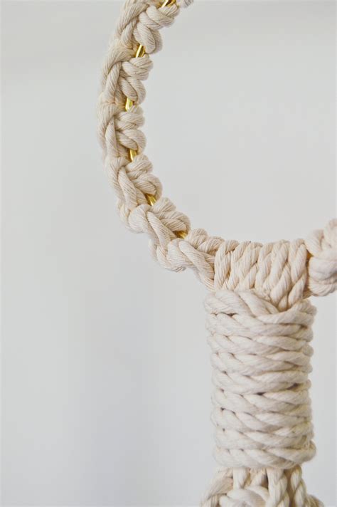 Colgador De Planta Ring Hitch Macrame Cesta Colgante Etsy Espa A