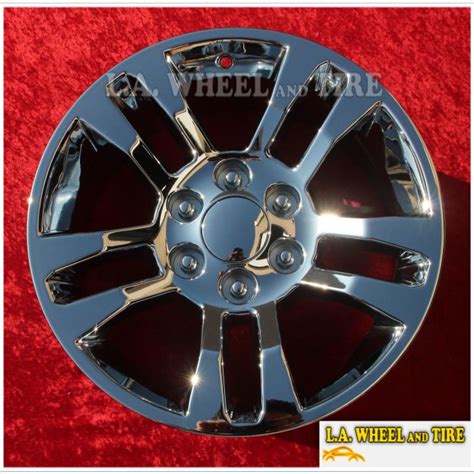 L.A. Wheel - Chrome OEM Wheel Experts | Chevrolet Silverado OEM 18" Set of 4 Chrome Wheels 5646