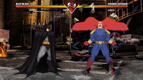 BATMAN Vs HOMELANDER The Most Epic Fight YouTube