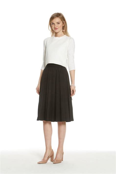 Accordion Pleat Skirt Sheek Iconic Fashion