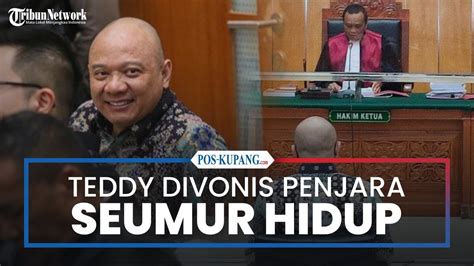 Breaking News Teddy Minahasa Divonis Penjara Seumur Hidup Youtube