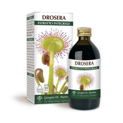 DROSERA ESTRATTO INTEGRALE LIQUIDO ANALCOOLICO 200ML Giorgini Dr