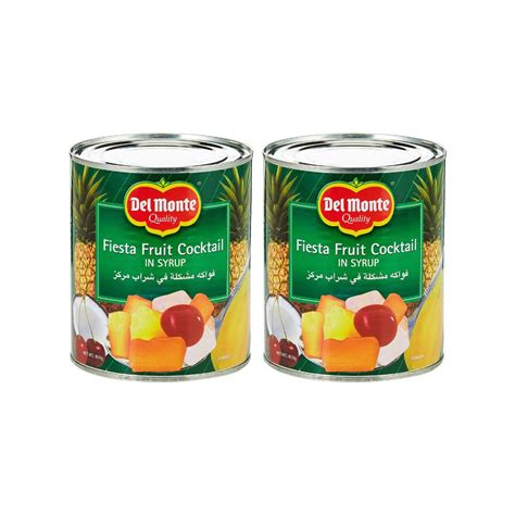 Del Mont Fiesta Fruitcocktail Syrup 850g 2 850g Shop More Pay Less