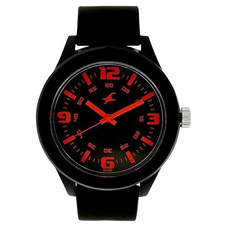 Fastrack Tees Analog Black Dial Unisex Adult Watch Ng Pp W