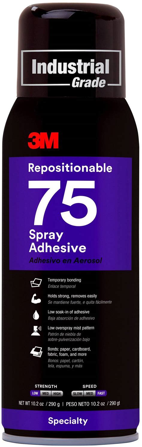 3m Spray Adhesive Repositionable 75 500 Ml 75