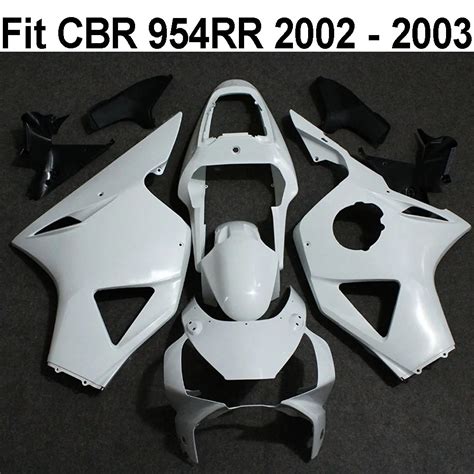 For Honda CBR 954 RR 2002 2003 ABS Plastic Motorcycle Unpainted Fairing