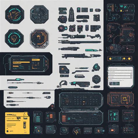 Cyberpunk ui pack by Emil Olsson - Playground