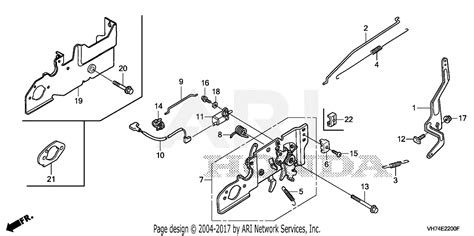 Honda Hrx217 Self Propelled Cable Replacement Honda Hrx217 C