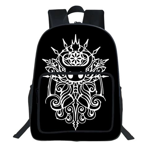 Mochila Hollow Knight Para Mujer Morral Escolar De Dibujos Animados