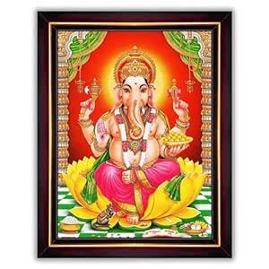 Pavan Photo Laminations Lord Ganesha Ganesh Ganpati Ganapathi Hanging