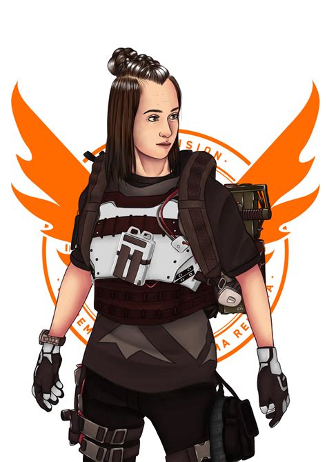 2020 Decided To Draw Myself As My The Division 2 Agent I Mean There