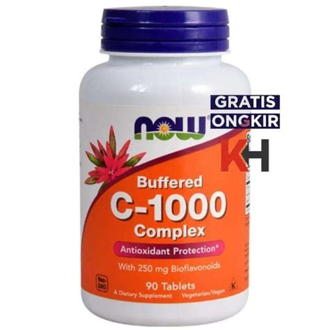 Jual Now Vitamin C Mg Buffered With Bioflavonoid Isi Tablet Di