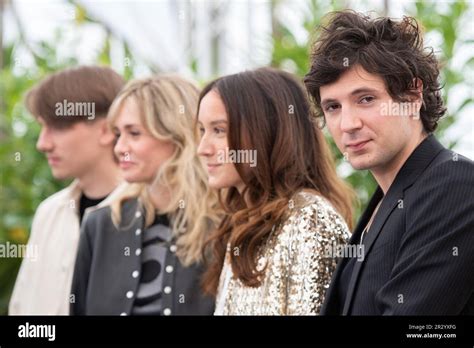 Cannes France 21st May 2023 Paul Beaurepaire Katell Quillevere