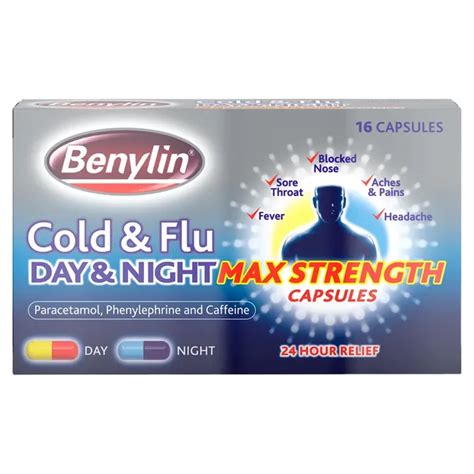 Buy Benylin Cold And Flu Day And Night Max Strength Capsules Online