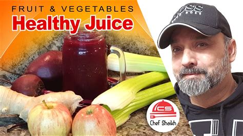 Healthy Juice Recipe Homemade Vegetables And Fruits Immunity Boosting