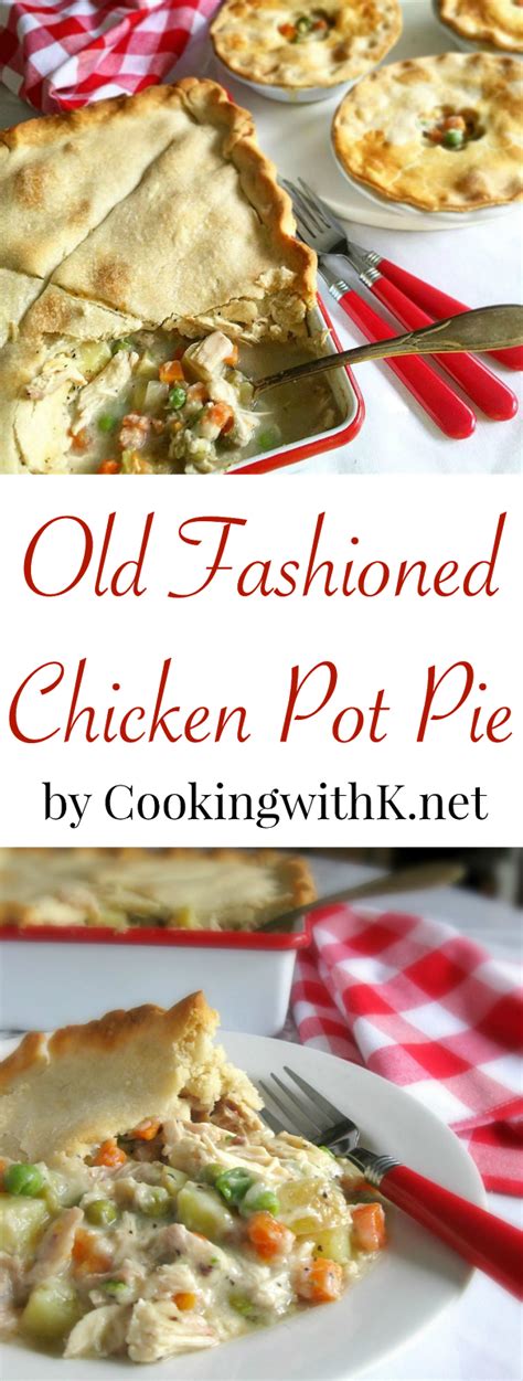 Old Fashioned Chicken Pot Pie Cooks Country Recipes Easy Chicken Pot Pie Recipes