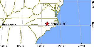 Benson, North Carolina (NC) ~ population data, races, housing & economy