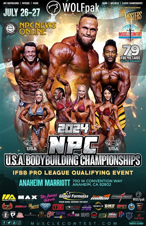 Npc Usa Bodybuilding Championships Npc News Online