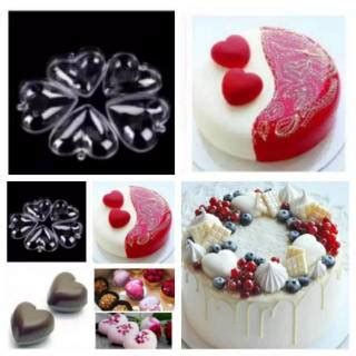 Jual Cetakan Cokelat Coklat Bentuk Hati Love Paket Dekorasi Kue