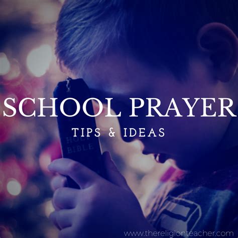 School-wide Prayer: Tips for Making an Impact | The Religion Teacher ...