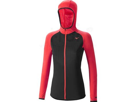 Mizuno Breath Thermo Body Mapping Hood W Femme Pas Cher