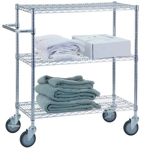 TRIPLE SHELF UTILITY CART 18" X 36"