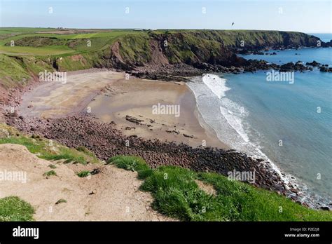 Westdale Bay and beach Pembrokeshire Coast Path Pembrokeshire Wales ...