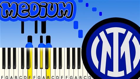 INNO INTER F C PIANO TUTORIAL SPARTITO GRATIS PAZZA INTER AMALA AL