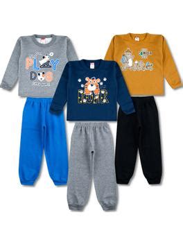 Kit Conjunto Infantil Moletom Menino Roupa Atacado Martin Shop