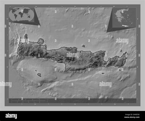 Creta Administraci N Descentralizada De Grecia Mapa De Elevaci N En