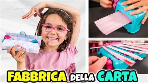 PROVIAMO LA FABBRICA DELLA CARTA Con Matilde E Facciamo Creazioni