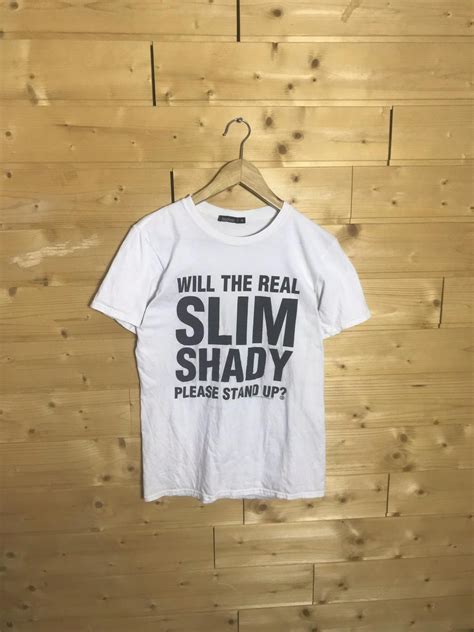 Band Tees Eminem The Real Slim Shady T Shirt Grailed