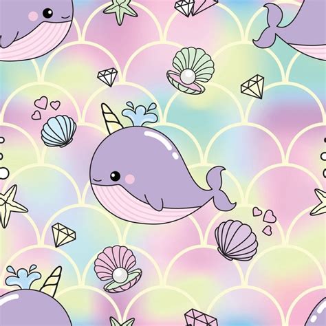 957 Cute Kawaii Narwhal Images Stock Photos 3d Objects And Vectors