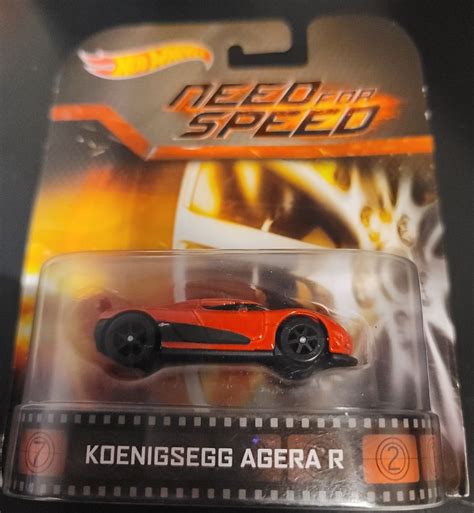 Hot wheels Need for Speed Koenigsegg Agera R 興趣及遊戲 玩具 遊戲類 Carousell