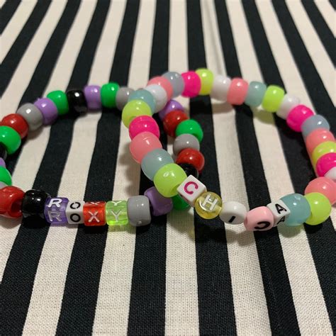 Fnaf Security Breach Inspired Kandi Bracelets Etsy Canada