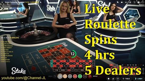 Live Roulette Spins Hrs Dealers Stake Roulette Youtube