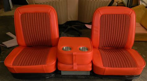 67 72 Chevy Truck Bucket Seats And Console Ricks Custom Upholstery Bucket Seat Covers